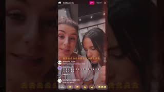 Heidi D’Amelio 7420 Instagram live [upl. by Pacificia767]