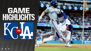 Royals vs Dodgers Game Highlights 61424  MLB Highlights [upl. by Christel927]