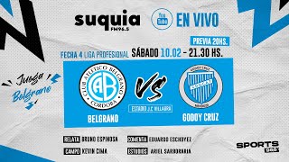 En Vivo  Belgrano  Godoy Cruz  Liga Profesional  Radio Suquia [upl. by Wesley]