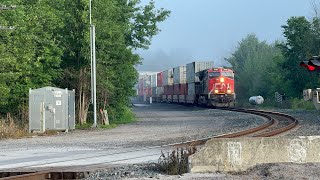 Back to Washago  Railfanning Washago ON Read description [upl. by Leoine]