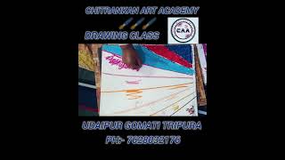 chitrankan Art academy drawing class udaipur gomati Tripura ph 7628032176 [upl. by Nanny457]