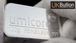 100g Umicore Silver Bar I Buy Now [upl. by Goulette222]