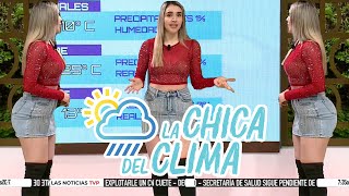 El clima de hoy con Marisol Dovala 😍  La chica del clima TVP [upl. by Sams]