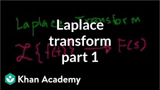 Laplace transform 1  Laplace transform  Differential Equations  Khan Academy [upl. by Aisa795]