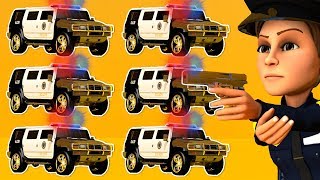 Carros completo 2 dos HORAS Desenhos animados Carros de policia Dibujitos de autitos [upl. by Seavey94]