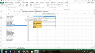 Kontrolki formularza w Excelu  pole listy [upl. by Bowe]