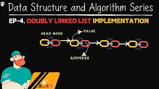 Doubly Linked List implementation detail  Linked list data structure [upl. by Eicyac]