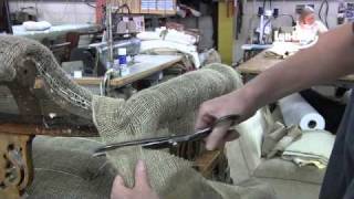 The right way to reupholster a French style Sofa  by Lynplan [upl. by Vitalis]