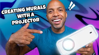 How to create a Mural with a Projector [upl. by Etnom]