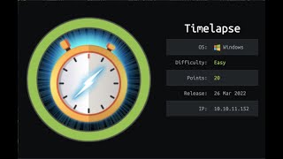 HackTheBox TimeLapse Walkthrough [upl. by Kalila]