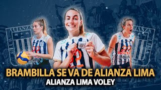 BRASILEÑA MARIANA BRAMBILLA SE VA DE ALIANZA LIMA 💥 ALIANZA LIMA VOLEY 💥 [upl. by Kassab]