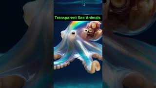 Sea animals 😱🤯 video  Transparent Sea Animals seaanimals Transparentanimals animals sea fyp [upl. by Steck]