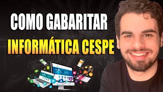 Informática CESPE 5 Estratégias Para Gabaritar [upl. by Packer]