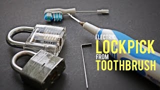 Electric Lockpick from a Toothbrush [upl. by Mireielle273]