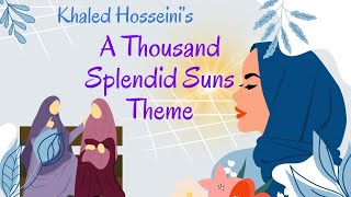 A THOUSAND SPLENDID SUNS by Khaled Hosseini  A Quick Summary [upl. by Ahsilrak246]