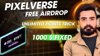 🔥Confirmed 1000 Pixelverse Airdrop I Unlimited Points Pixelverse Mining I pixeltap daily combo🤑 [upl. by Llerraj]