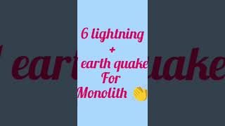 How many lightning required to destroy monolith and scattershot for TH 15 lvls  clash of clans [upl. by Reiter]