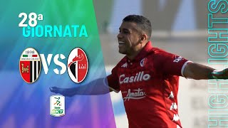 HIGHLIGHTS  Ascoli vs Bari 01  SERIE BKT [upl. by Eniowtna]