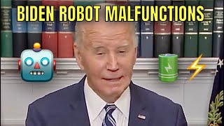 Biden’s Batteries COMPLETELY Drained today 🪫 [upl. by Davie333]