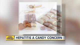 FDA recalls candy over possible hepatitis A contamination [upl. by Delwin]