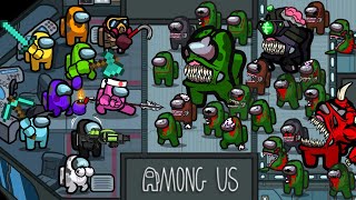 Complete Story  Among Us Zombie Movie by ErrorMotion [upl. by Anade889]