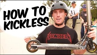 HOW TO KICKLESS REWIND  SCOOTER TRICK TIPS [upl. by Mariska45]