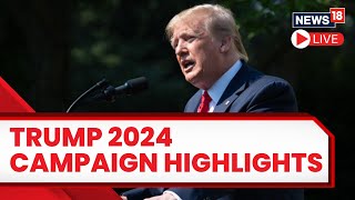 Trumps 2024 Presidential Election Campaign Live  Donald Trump Vs DeSantis  USA Elections 2024 [upl. by Simeon]