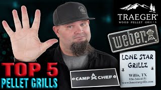 My Top 5 Pellet Grills [upl. by Eilojne]