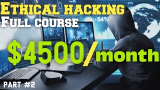 Ethical hacking full course part 2  opportunity of ethical hacker earnings [upl. by Oedama]