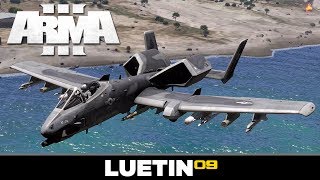 Arma 3  NEW CAS A164 Wipeout demonstration [upl. by Euqinim755]