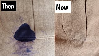 How To Remove Ink Stain From Clothes Dry Cleaning Process Laundry Business [upl. by Nimocks861]