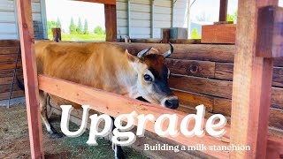 Building the MILK STANCHION [upl. by Syl]