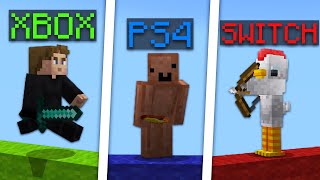 BEST Minecraft Xbox vs PS4 vs Switch Player [upl. by Mansur]