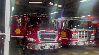 All house responding  firefighters 🚒 extintoras bomberos de Costa rica [upl. by Ivana]