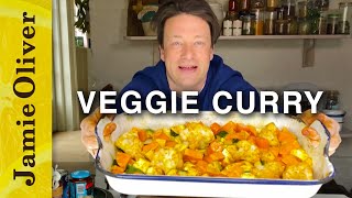 Fragrant Veggie Curry  Jamie Oliver [upl. by Yenaiv]