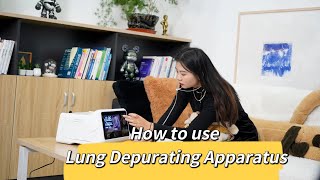 How to operate Lung Clear Device [upl. by Lleumas]