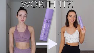 Tanologist Dark Tinted Mousse Honest Review  Demo  First Impression  Self Tanner Review [upl. by Ddal]