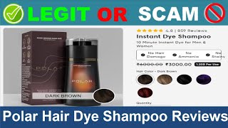 Polar Hair Dye Shampoo Reviews  Oct 2024 Beware of Scam Watch Now [upl. by Amora727]