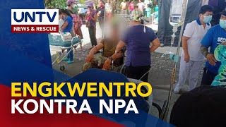 Dalawang pulis sa Antique sugatan sa engkwentro kontra NPA [upl. by Mandler]