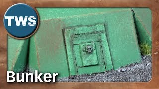 Tutorial Bunker  bunkers TabletopGelände TWS [upl. by Araet832]