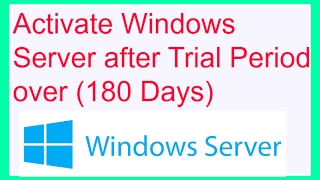 How to activate windows server 2012 after trial period 180 days  Fix Auto Shutdown problem [upl. by Irrol686]