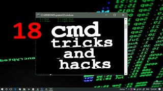 18 CMD Tips Tricks and Hacks  CMD Tutorial for Beginners  Command Prompt  Windows 788110 [upl. by Isabeau]