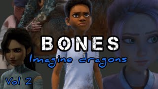 Bones Camp cretaceous Campamento cretacico Imagine dragons Vol 2 AMV [upl. by Tara955]