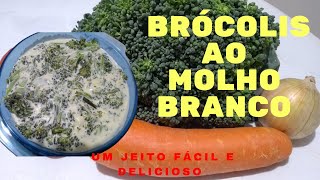 Brocolis ao molho branco [upl. by Zulaledairam160]