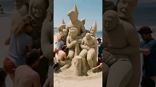 sandskulpturenSand sculpturesshortsvideo [upl. by Kiraa628]