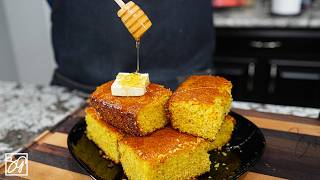 Grammas Honey Butter Cornbread [upl. by Vilberg757]