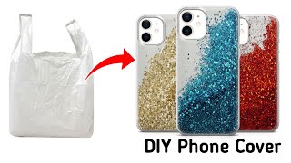 DIY Phone Cover at home  How to make phone cover at home using Plastic Carry Bag  Zuppe Ludo Game [upl. by Nawek127]