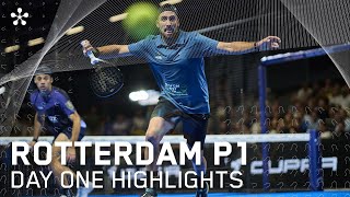 Rotterdam Premier Padel P1 Highlights day 1 men [upl. by Travus682]