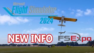 Tons of new info for MSFS 2024 revealed at Flight Sim Expo 2024 [upl. by Jeraldine]