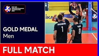 Full Match  Italy vs Poland  CEV U20 Volleyball European Championship 2022 [upl. by Yelyac]